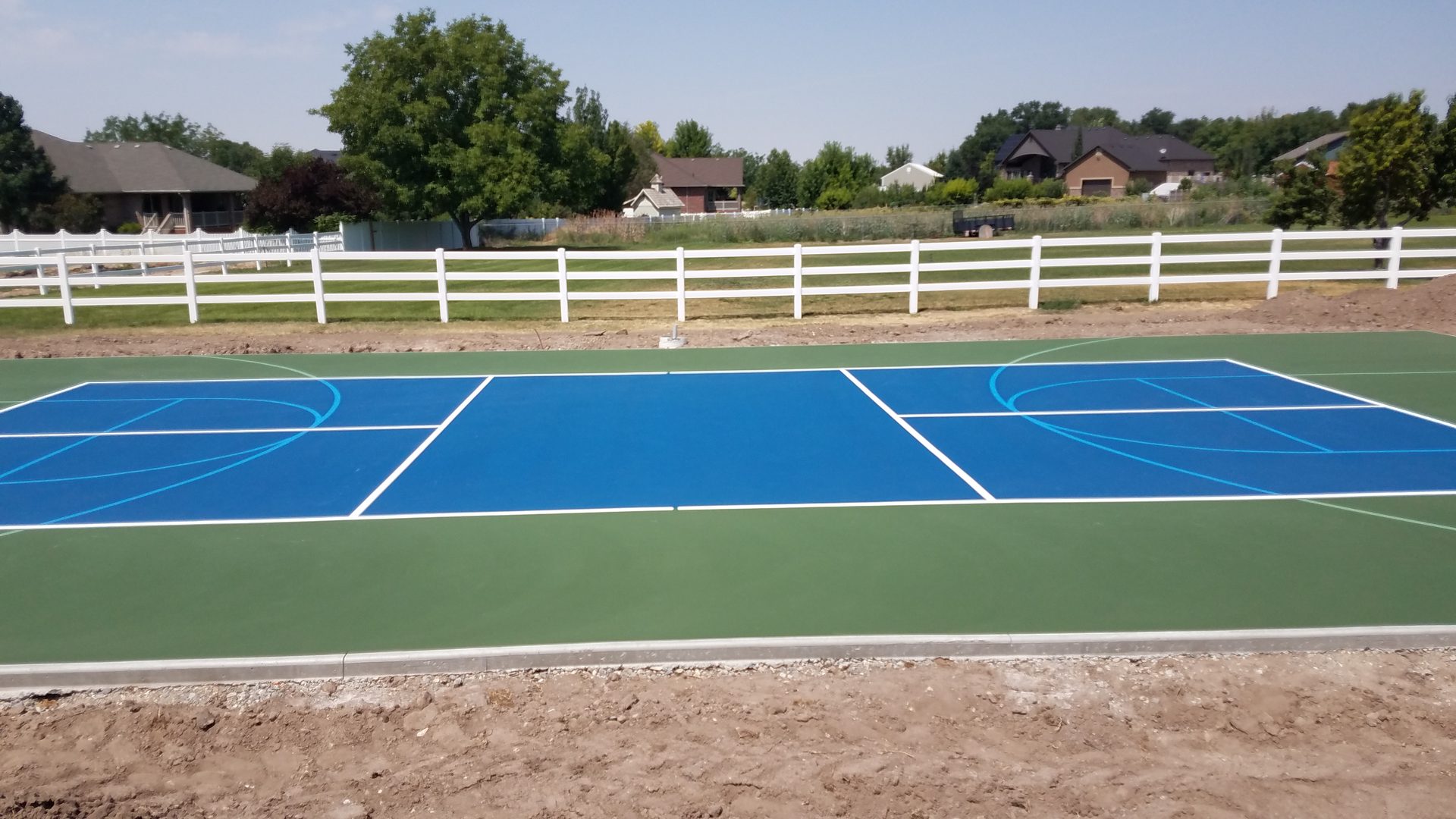 Pickleball court by SafePlay Pro