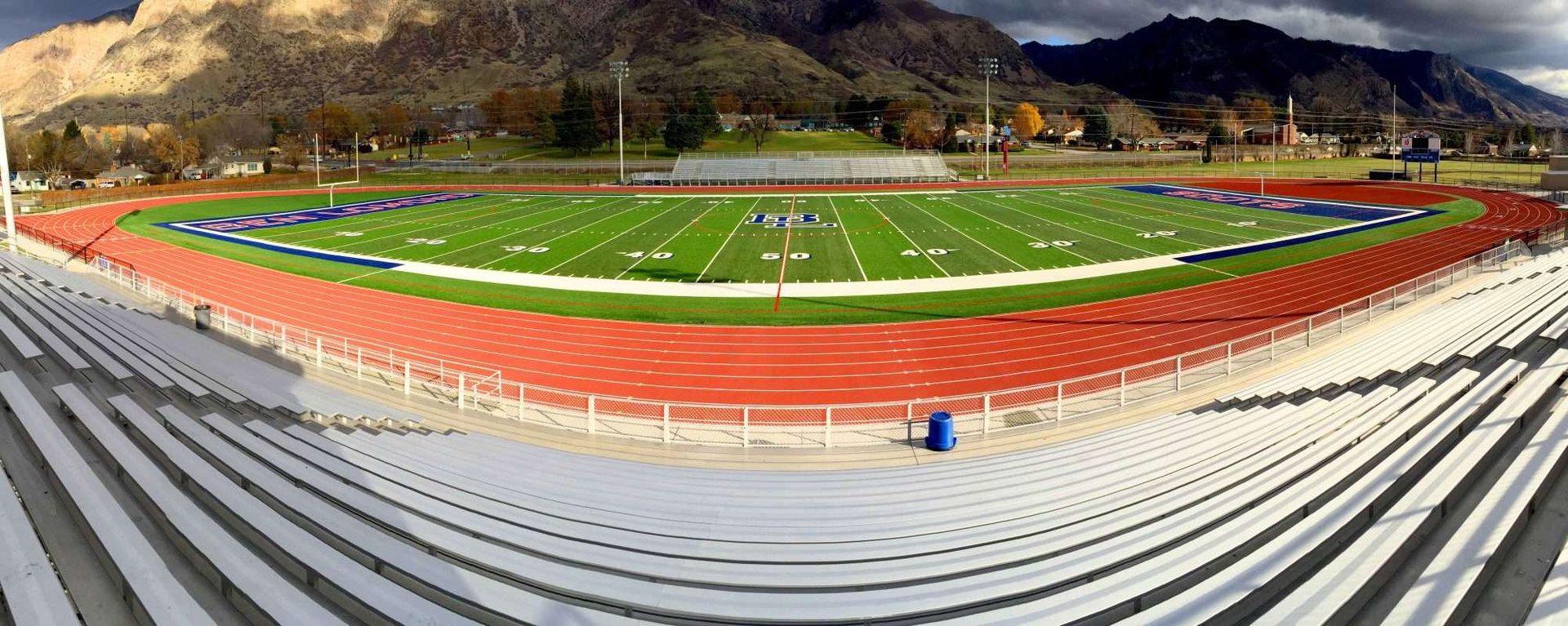 Ben Lomond synthetic turf field maintained by SafePlay Pro